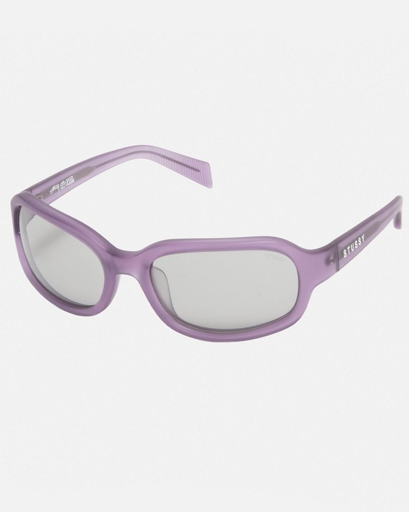 STUSSY ROME SUNGLASSES Violette Grise Foncé | STUSSY-55918