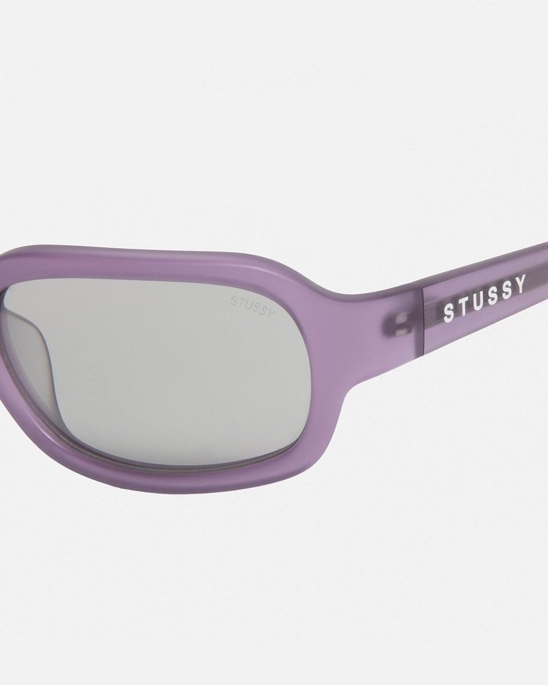 STUSSY ROME SUNGLASSES Violette Grise Foncé | STUSSY-55918