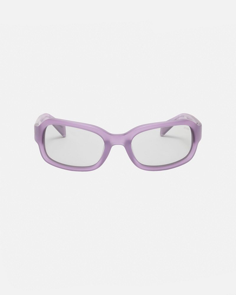 STUSSY ROME SUNGLASSES Violette Grise Foncé | STUSSY-55918