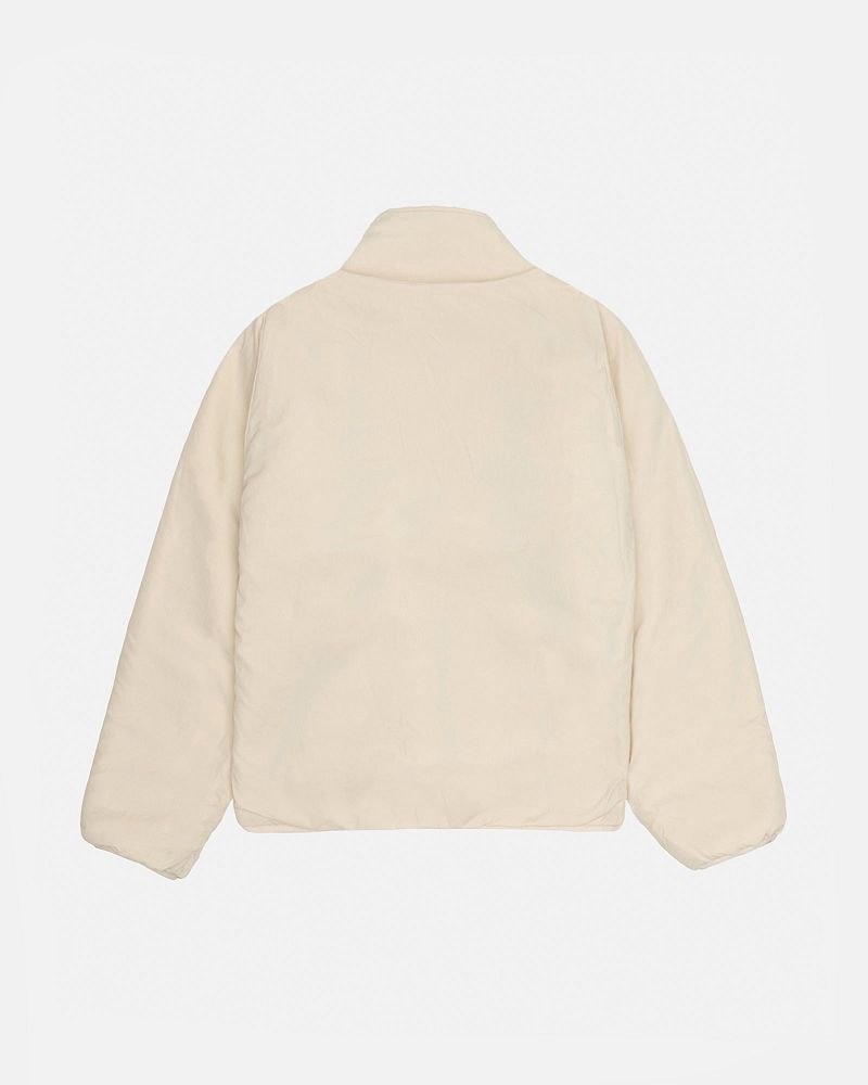 STUSSY SHERPA REVERSIBLE JACKET Beige | STUSSY-56403