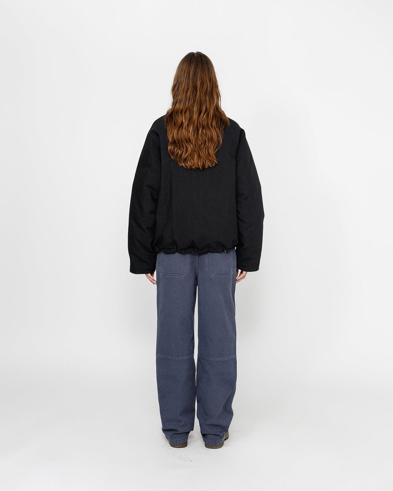 STUSSY SHORT DOWN JACKET Noir | STUSSY-56349