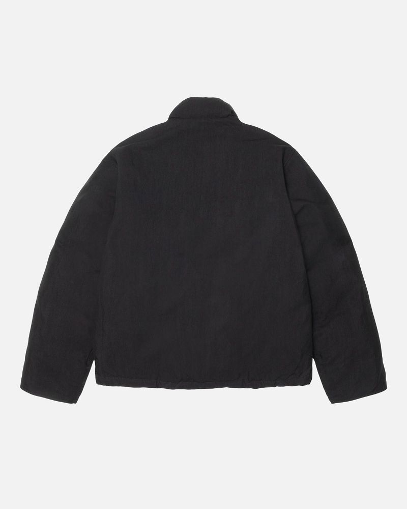 STUSSY SHORT DOWN JACKET Noir | STUSSY-56349