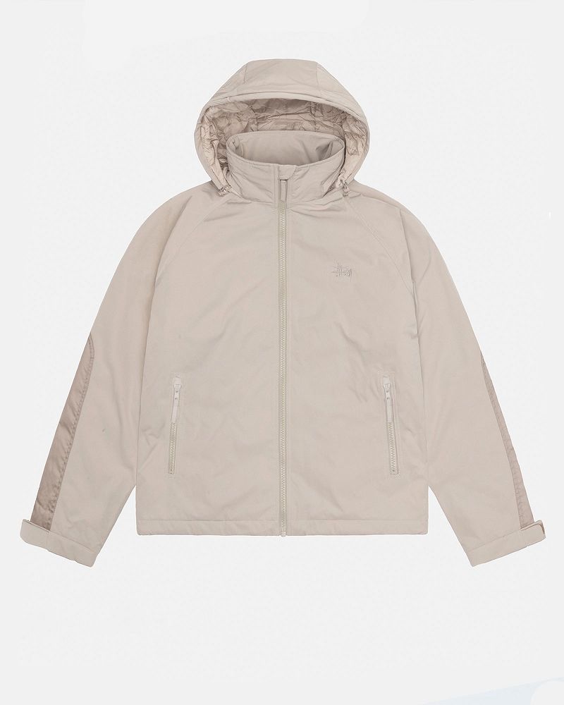 STUSSY SHORT MILITARY PARKA Grise | STUSSY-56409