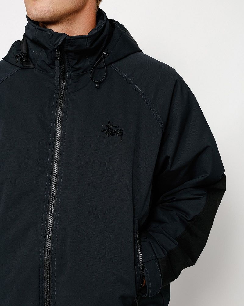 STUSSY SHORT MILITARY PARKA Noir | STUSSY-56408