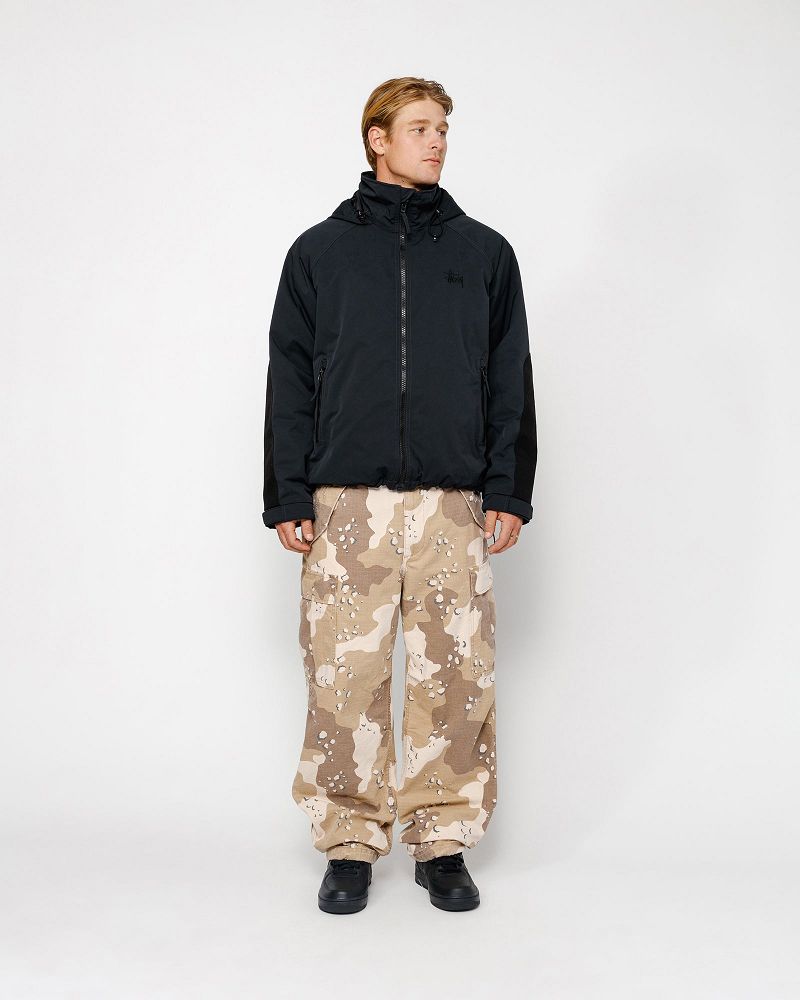 STUSSY SHORT MILITARY PARKA Noir | STUSSY-56408