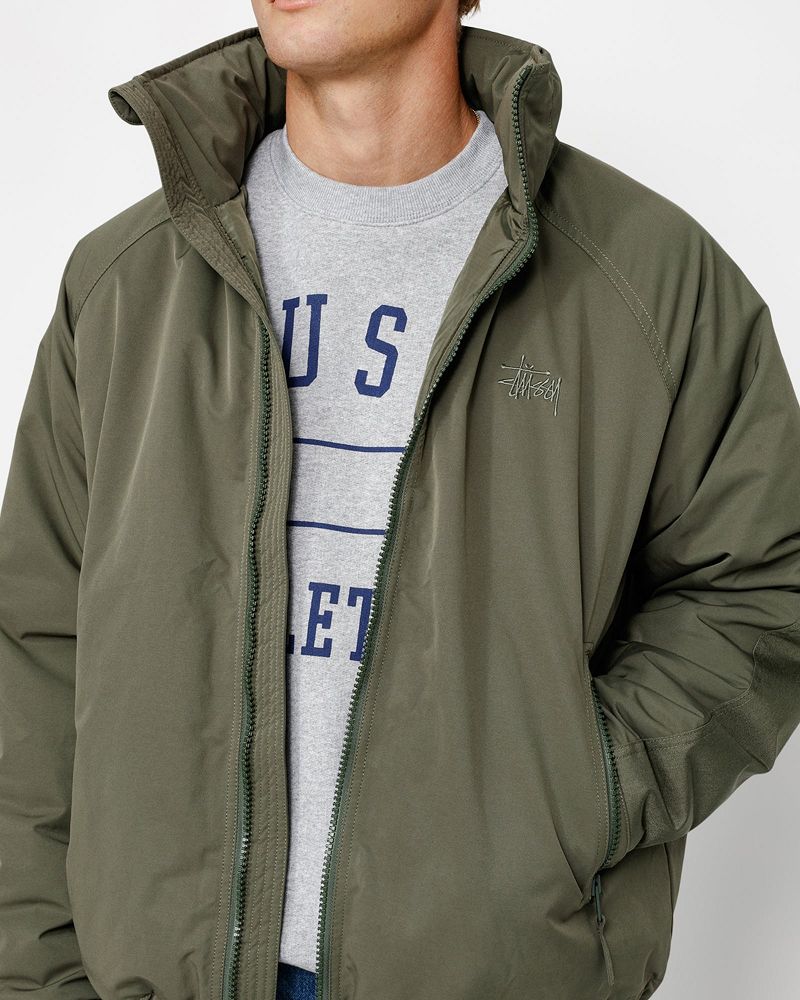 STUSSY SHORT MILITARY PARKA Vert Foncé | STUSSY-56410