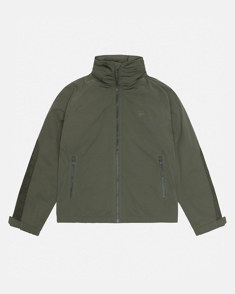 STUSSY SHORT MILITARY PARKA Vert Foncé | STUSSY-56410