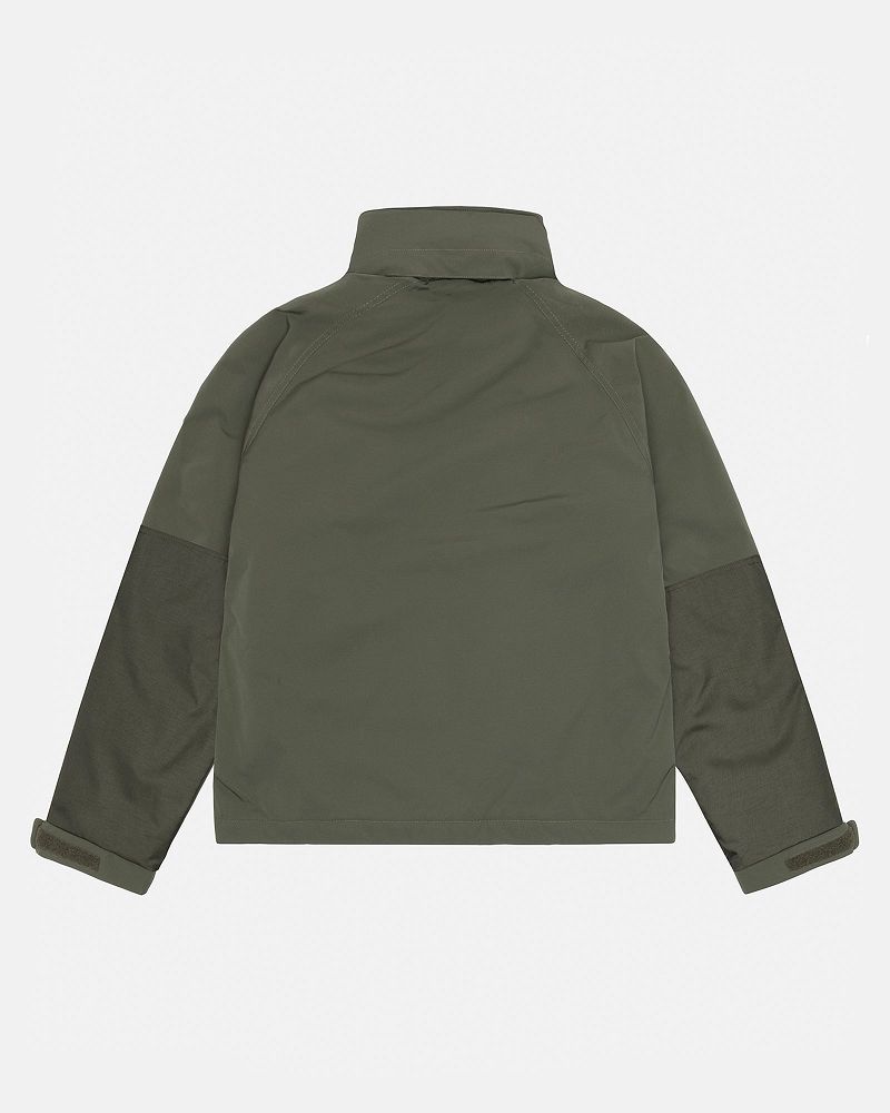 STUSSY SHORT MILITARY PARKA Vert Foncé | STUSSY-56410