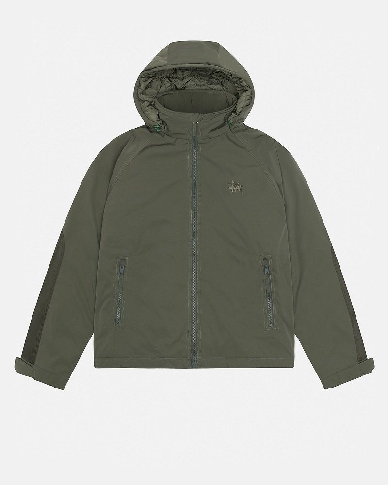 STUSSY SHORT MILITARY PARKA Vert Foncé | STUSSY-56410