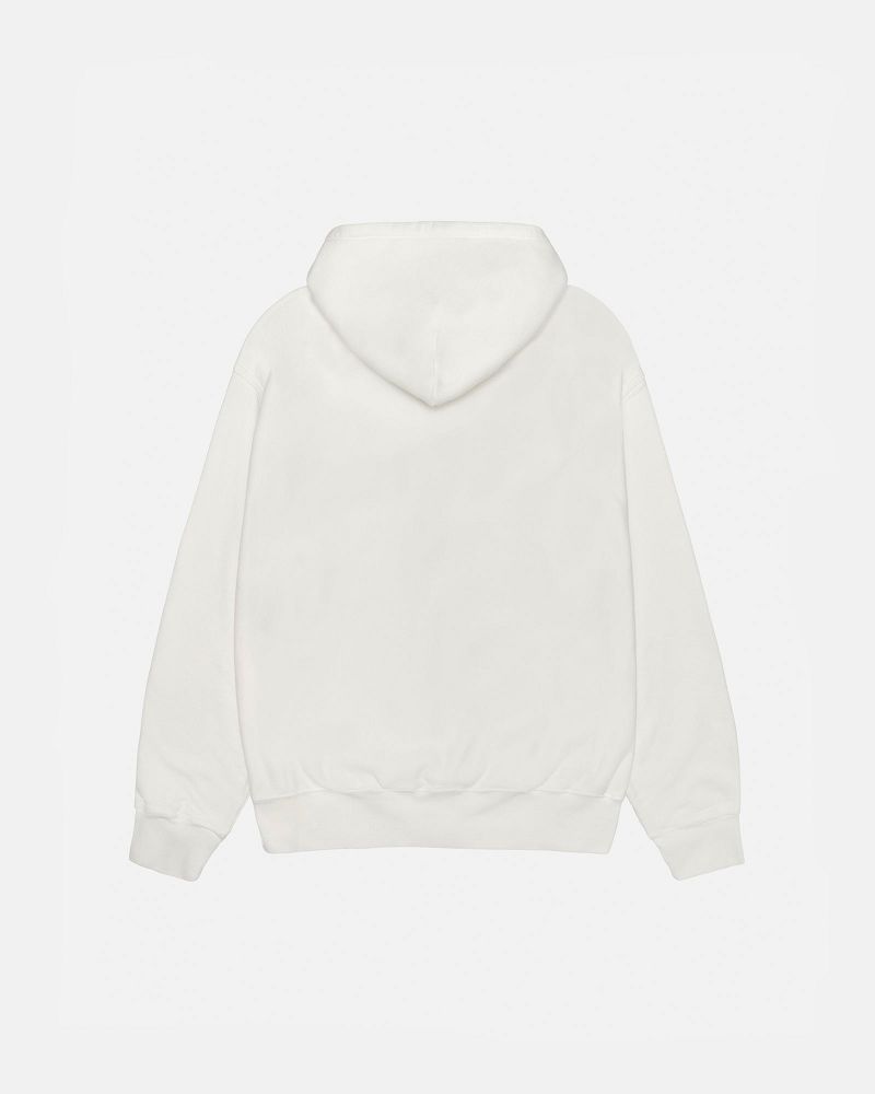 STUSSY SMOOTH STOCK HOODIE PIGMENT DYED Beige | STUSSY-56246
