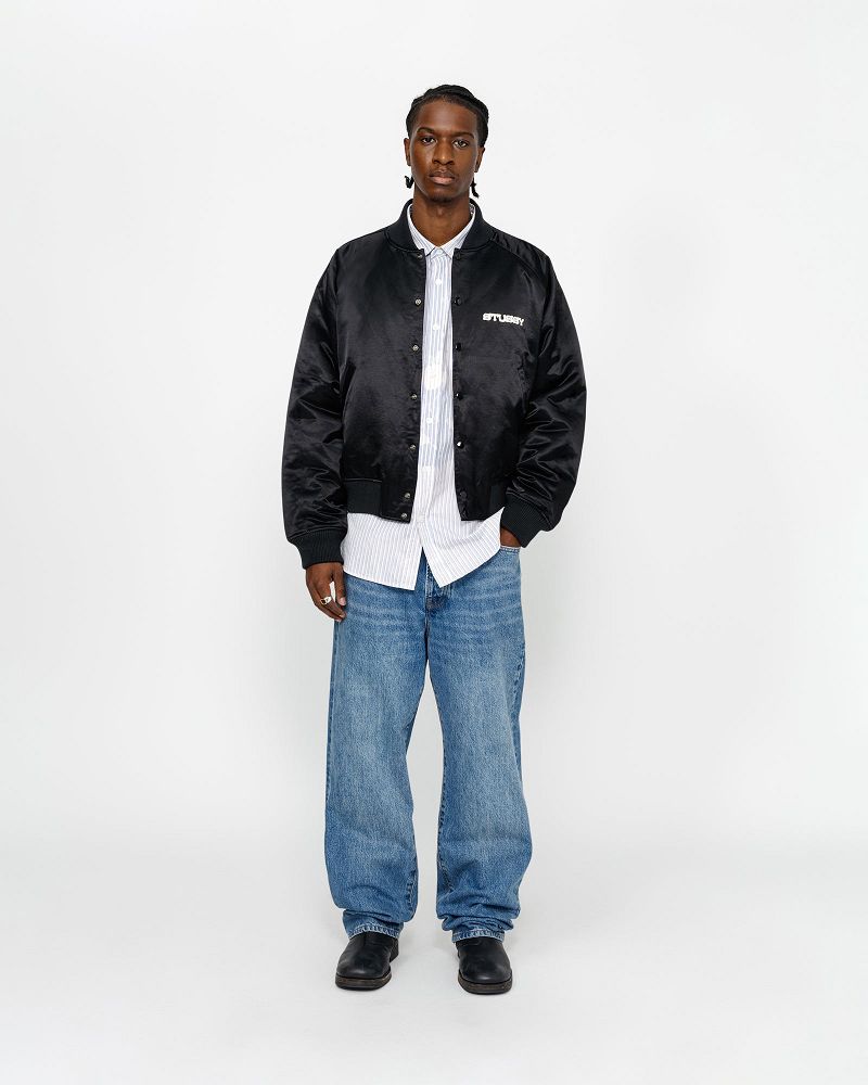 STUSSY SOUVENIR JACKET Noir | STUSSY-56389