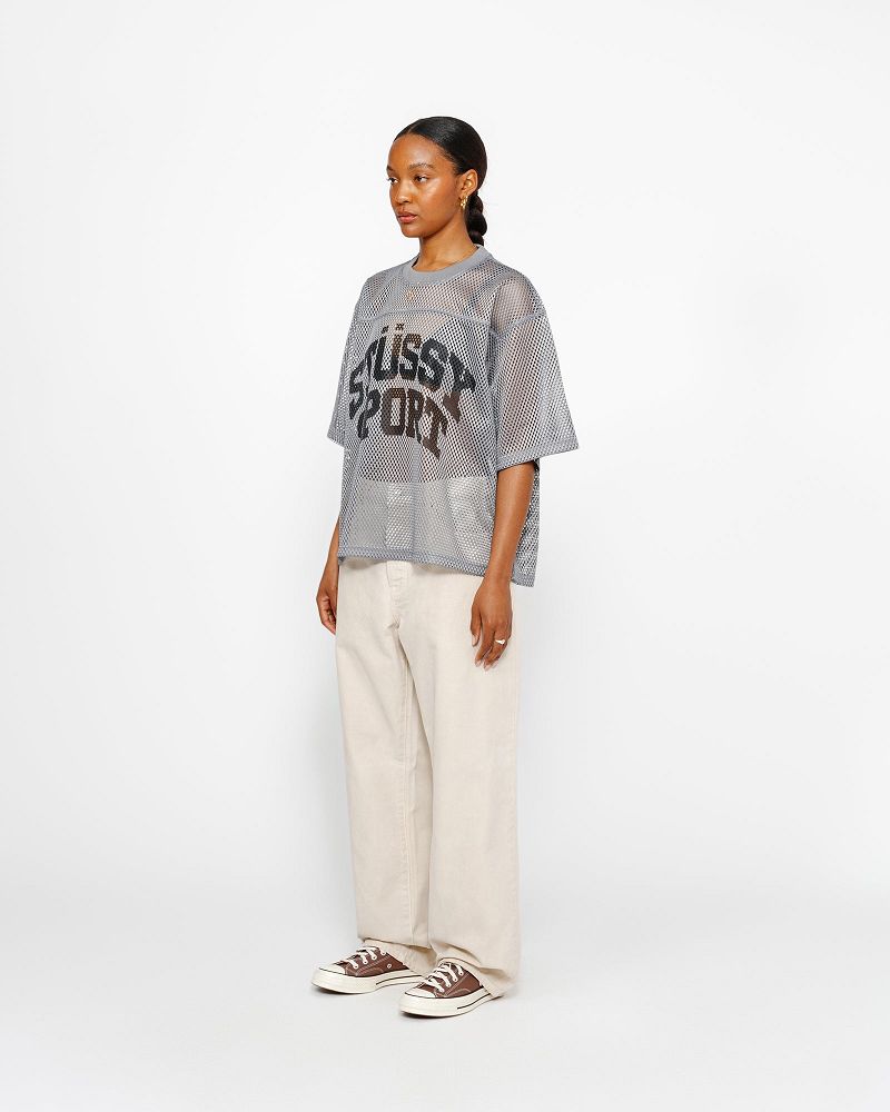 STUSSY SPORT JERSEY Argent | STUSSY-56171