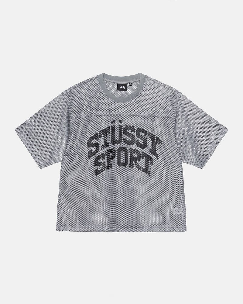 STUSSY SPORT JERSEY Argent | STUSSY-56171