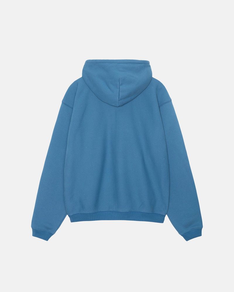 STUSSY SPORT ZIP HOODIE Bleu | STUSSY-55835