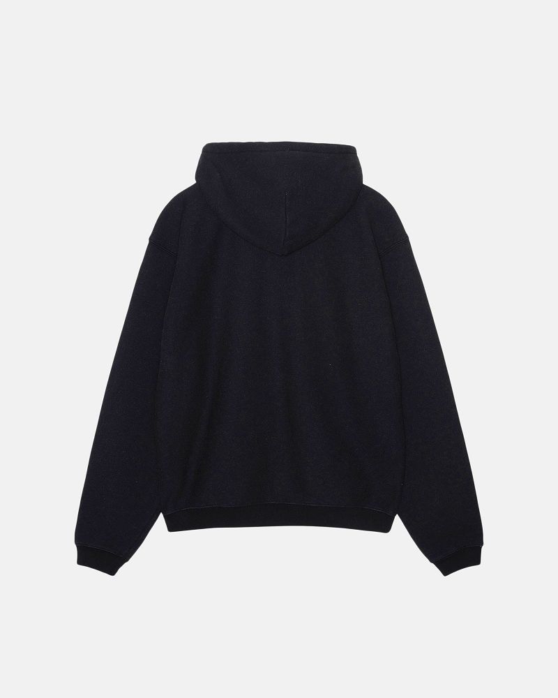 STUSSY SPORT ZIP HOODIE Noir | STUSSY-55833