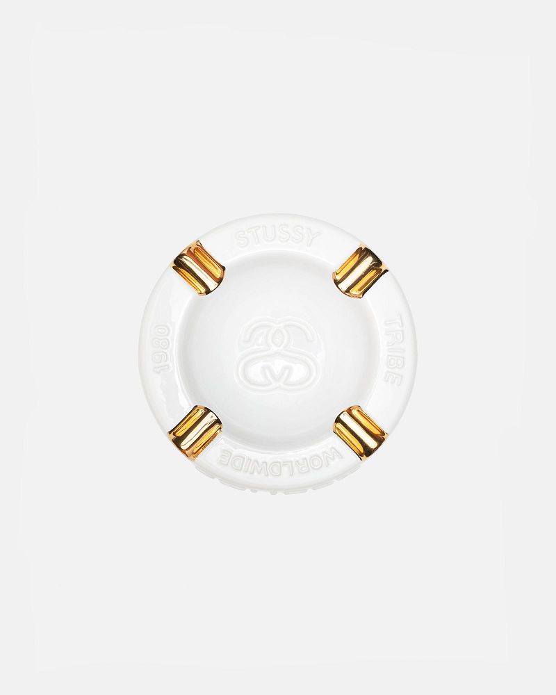 STUSSY SS-LINK CIGAR ASHTRAY Blanche | STUSSY-55864