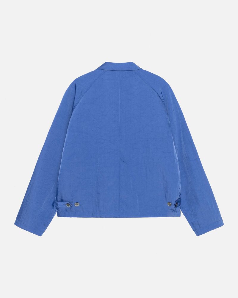 STUSSY SS LINK NYLON CLUB JACKET Bleu Royal | STUSSY-56380