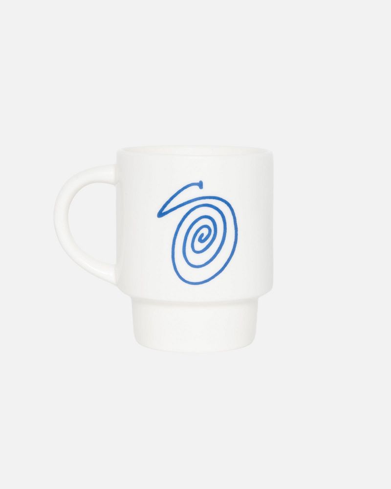 STUSSY STACKING MUG SET OF 6 Blanche | STUSSY-55866
