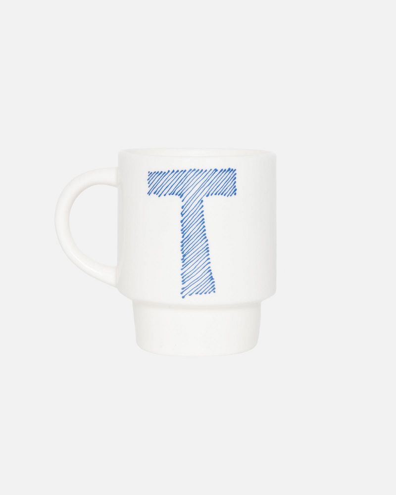STUSSY STACKING MUG SET OF 6 Blanche | STUSSY-55866