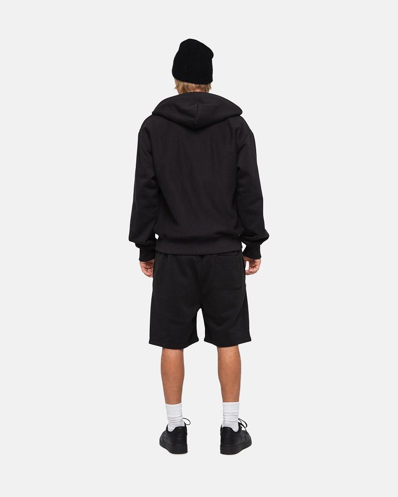 STUSSY STOCK LOGO SWEATSHORT Noir | STUSSY-56067