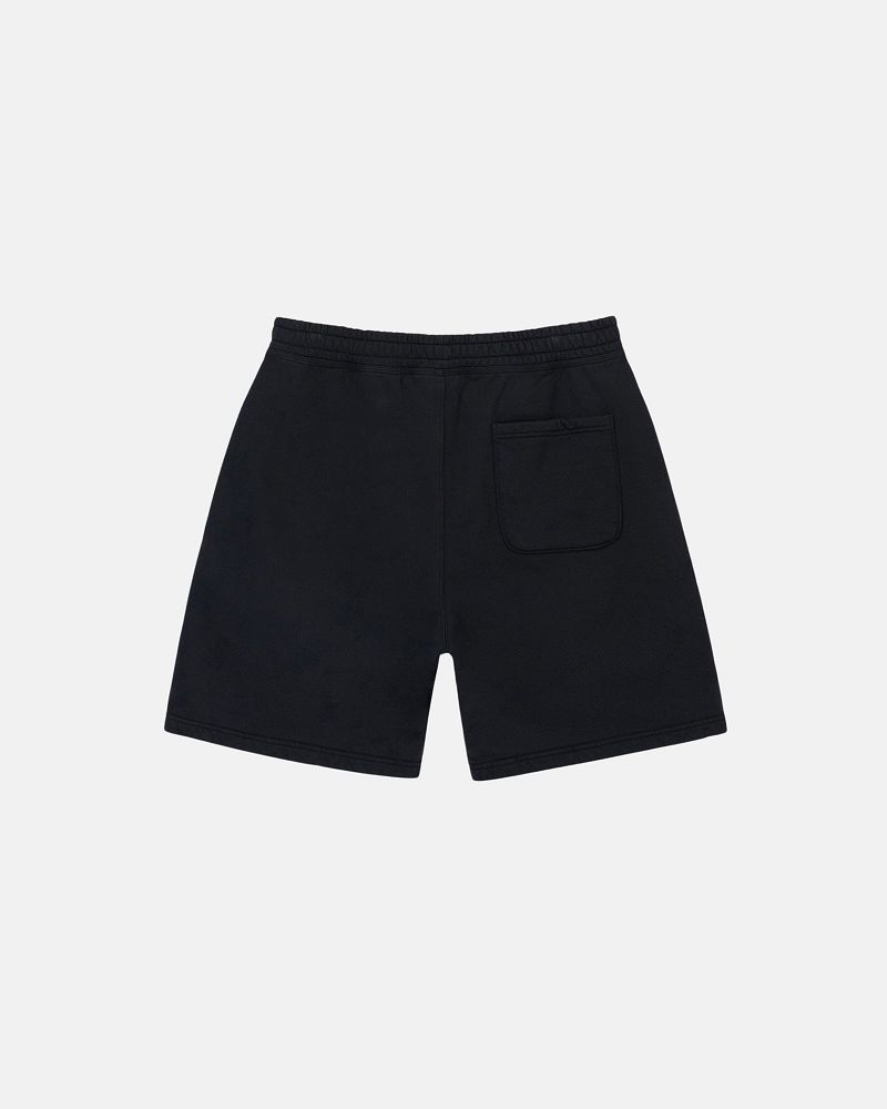 STUSSY STOCK LOGO SWEATSHORT Noir | STUSSY-56067
