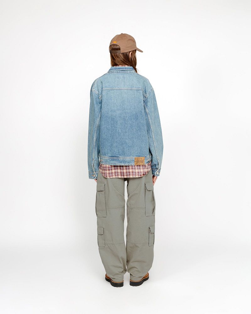 STUSSY SURPLUS CARGO RIPSTOP Vert Olive | STUSSY-56084