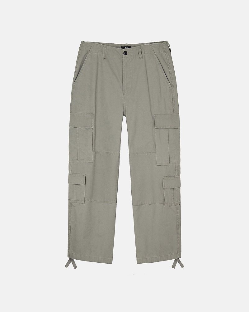 STUSSY SURPLUS CARGO RIPSTOP Vert Olive | STUSSY-56084