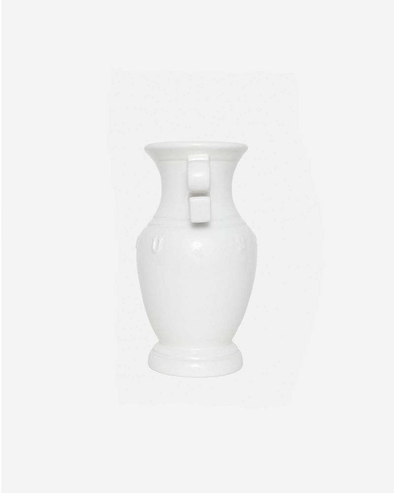 STUSSY S HANDLE CERAMIC VASE Blanche | STUSSY-55863