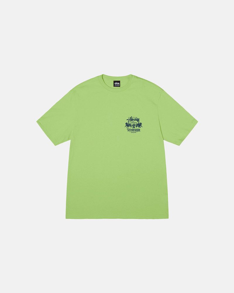 STUSSY TOUGH GEAR INTERNATIONAL TEE Vert | STUSSY-56303