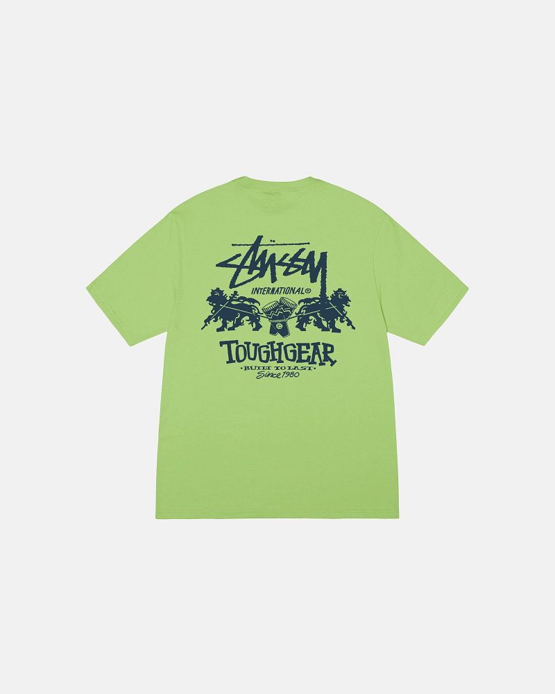 STUSSY TOUGH GEAR INTERNATIONAL TEE Vert | STUSSY-56303