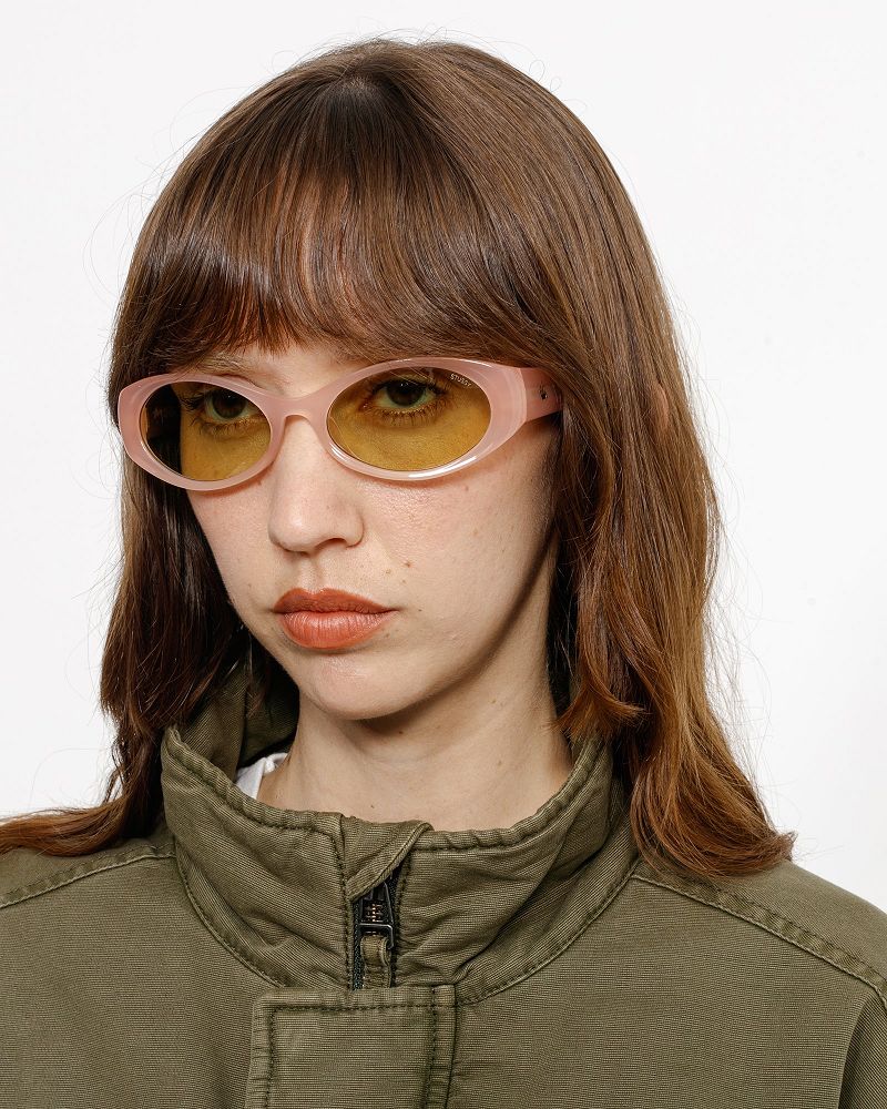STUSSY TRACY SUNGLASSES Corail Clair Jaune | STUSSY-55933