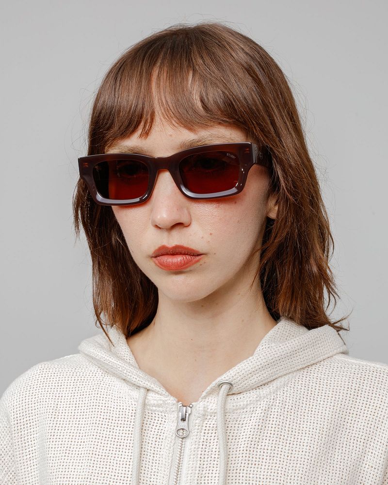 STUSSY VINCENT SUNGLASSES Marron | STUSSY-55946