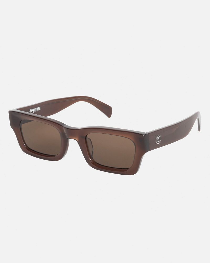 STUSSY VINCENT SUNGLASSES Marron | STUSSY-55946