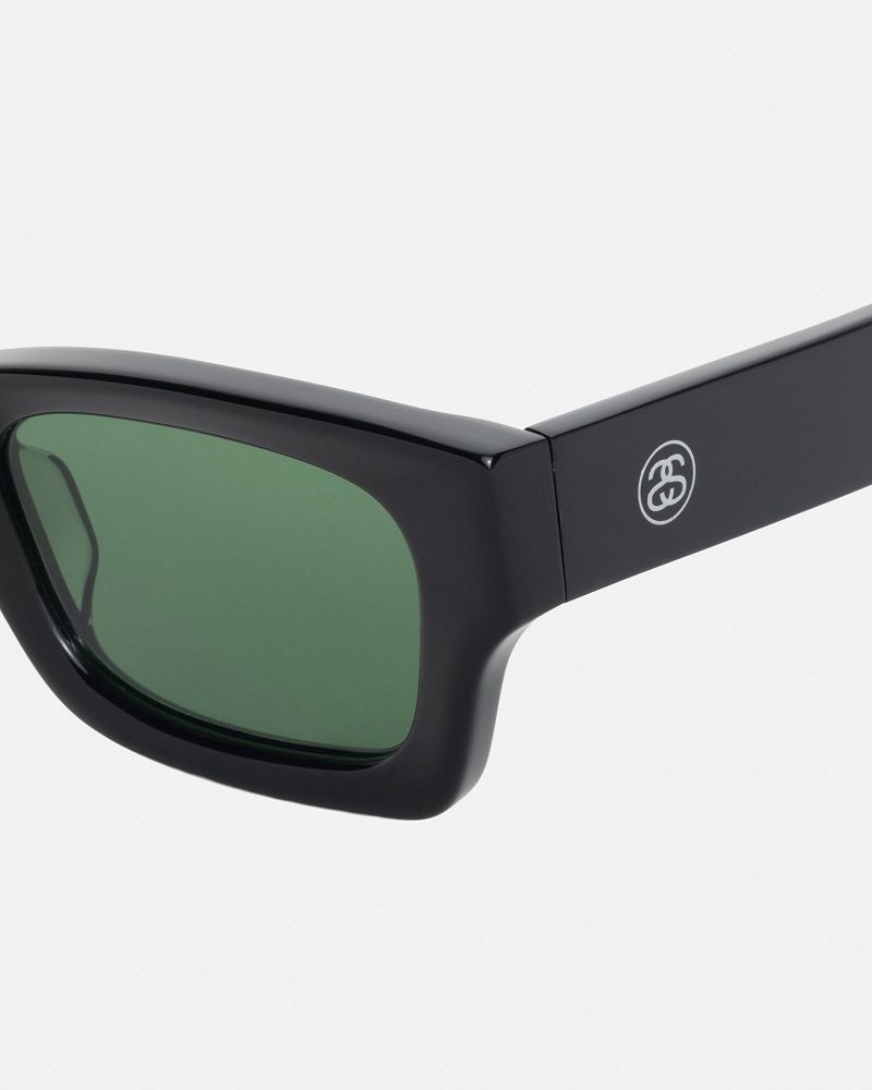 STUSSY VINCENT SUNGLASSES Noir Vert | STUSSY-55945