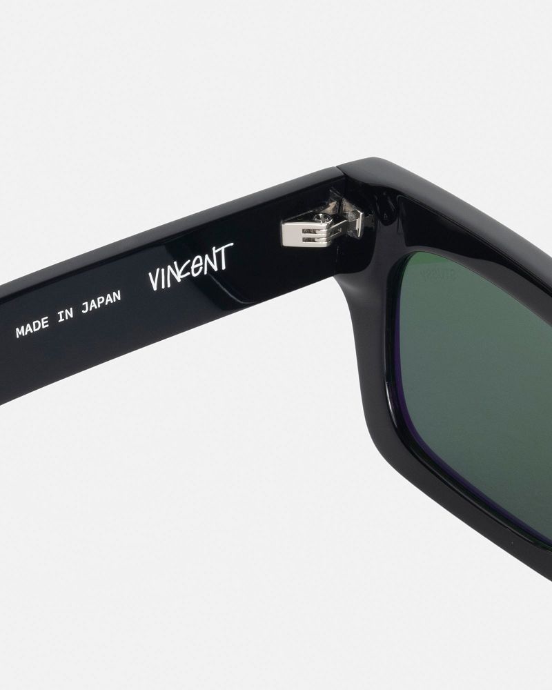 STUSSY VINCENT SUNGLASSES Noir Vert | STUSSY-55945