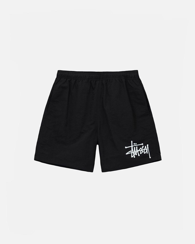 STUSSY WATER SHORT BIG BASIC Noir | STUSSY-56055