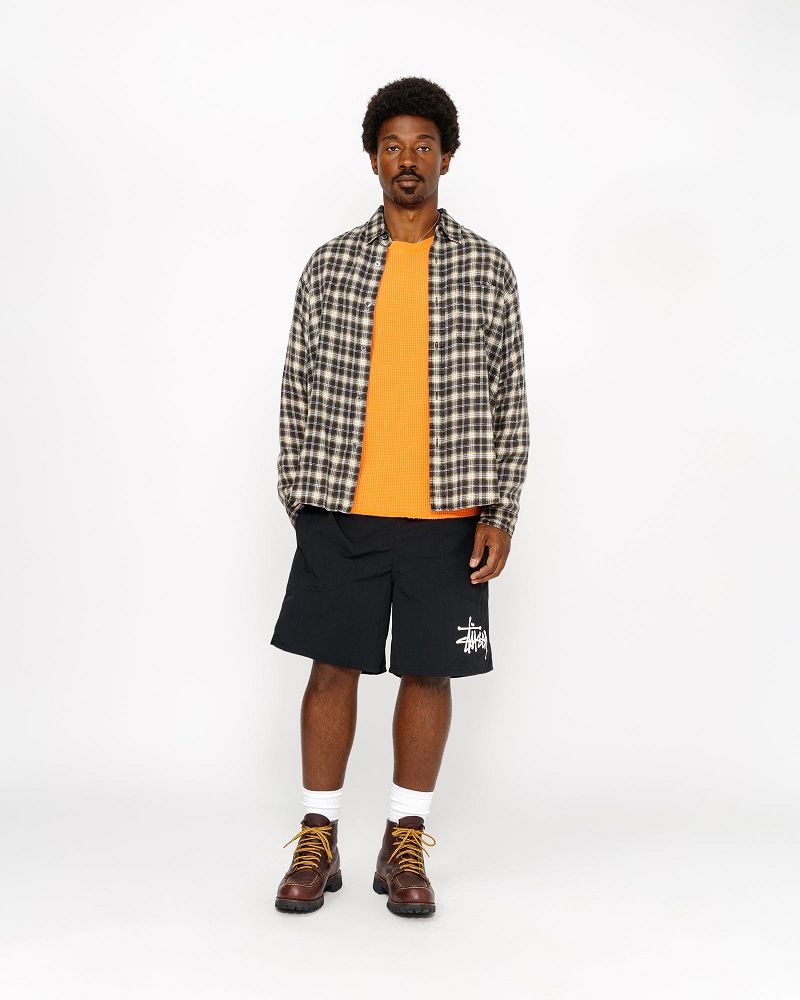 STUSSY WATER SHORT BIG BASIC Noir | STUSSY-56055
