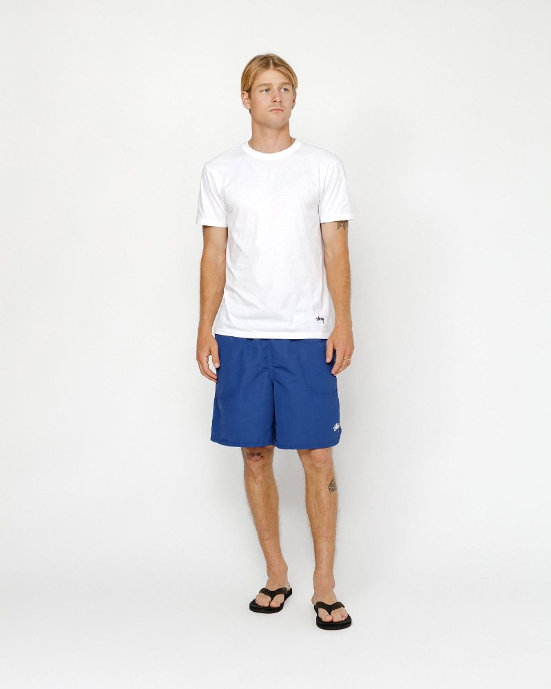 STUSSY WATER SHORT STOCK Bleu Foncé | STUSSY-56047