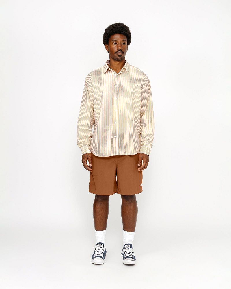 STUSSY WATER SHORT STOCK Marron | STUSSY-56053