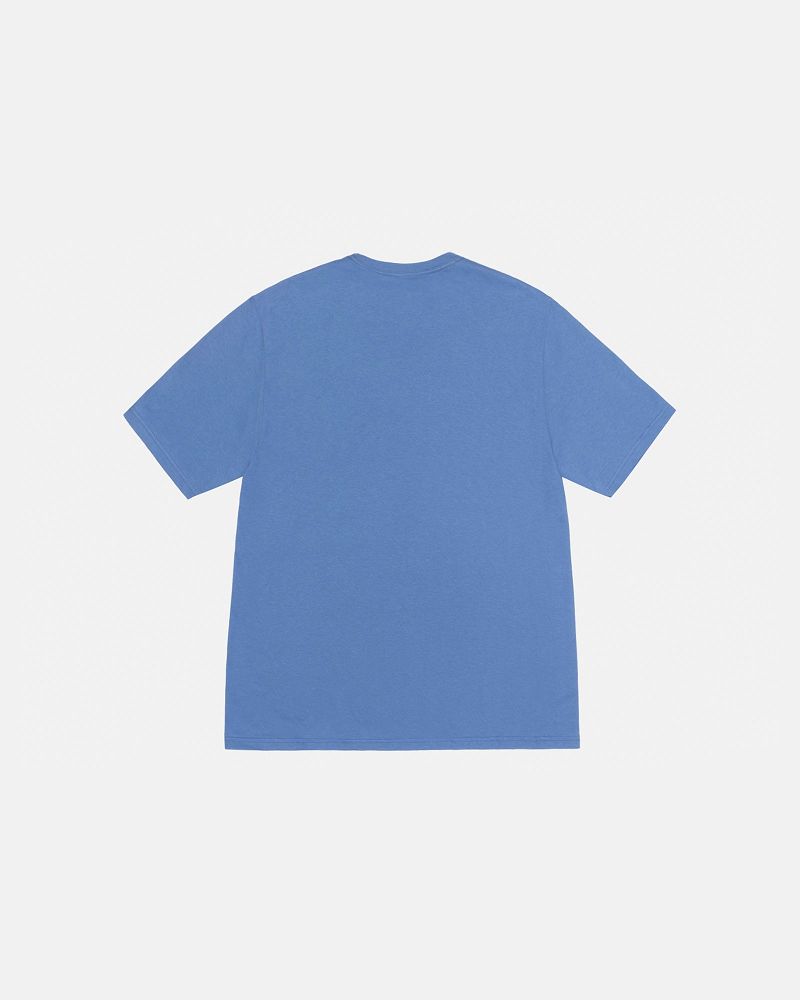 STUSSY WORKER TEE Bleu | STUSSY-56315