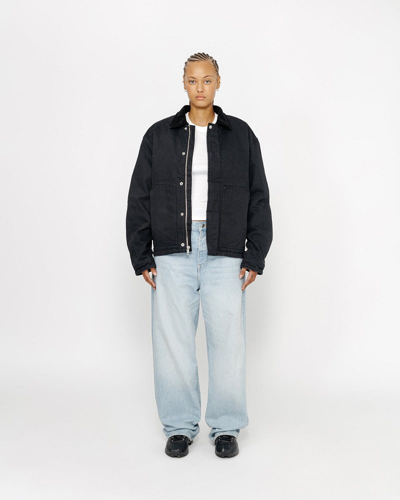 STUSSY WORKGEAR JACKET Noir | STUSSY-56343