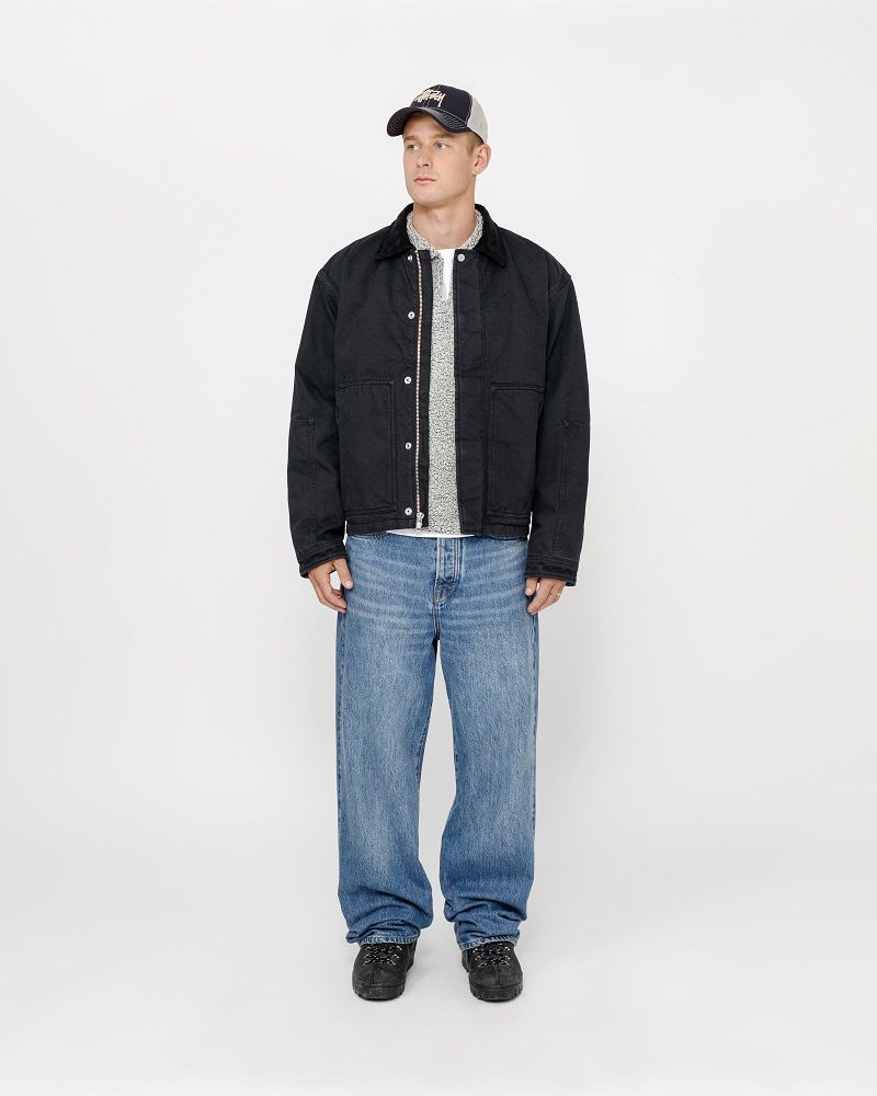 STUSSY WORKGEAR JACKET Noir | STUSSY-56343