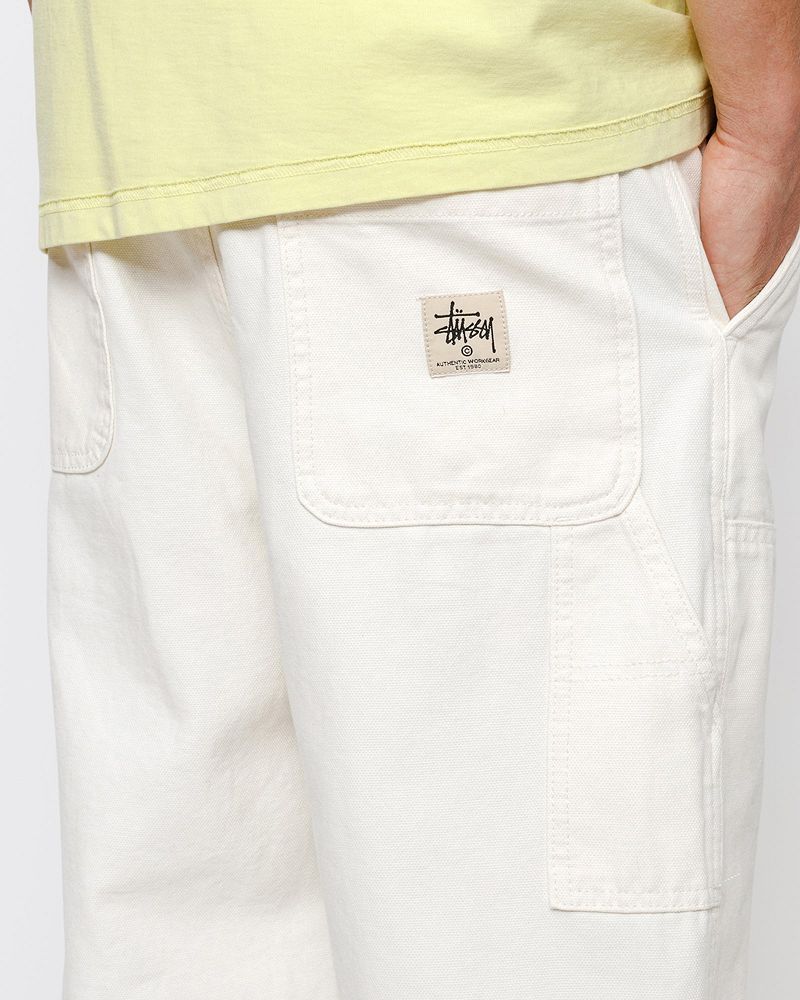 STUSSY WORK PANT CANVAS Beige | STUSSY-56114
