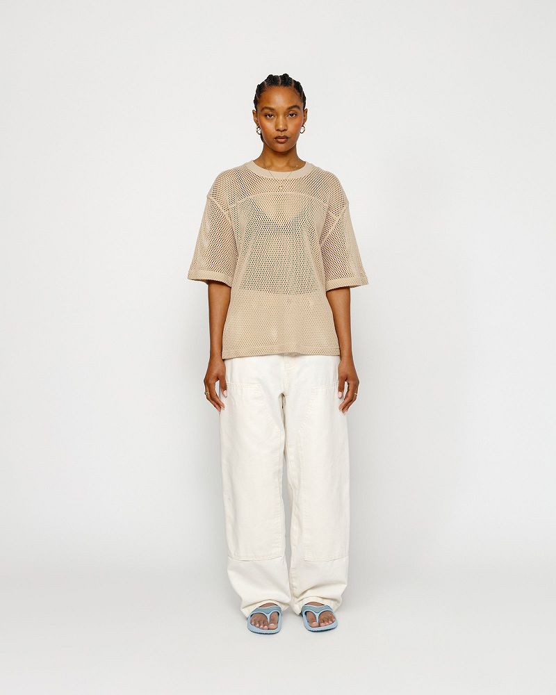 STUSSY WORK PANT CANVAS Beige | STUSSY-56114