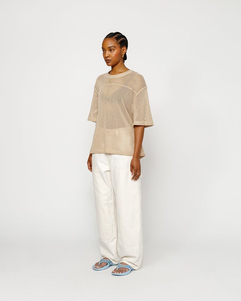 STUSSY WORK PANT CANVAS Beige | STUSSY-56114