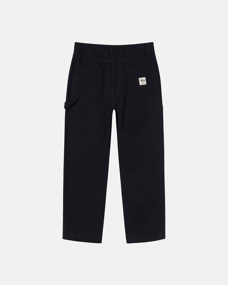 STUSSY WORK PANT CANVAS Noir | STUSSY-56115