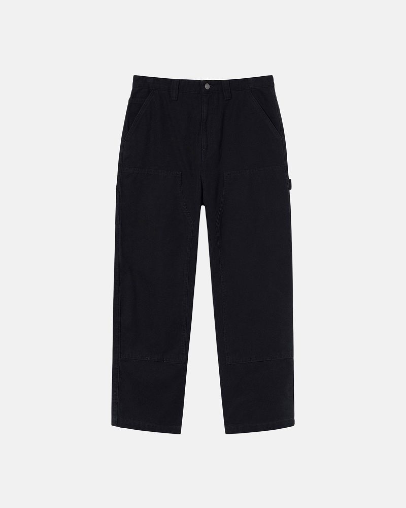 STUSSY WORK PANT CANVAS Noir | STUSSY-56115